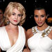 The 2010 Emmy Awards After-Parties - Kelly Osbourne and Kim Kardashian
