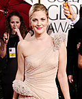 Drew Barrymore wearing Versace