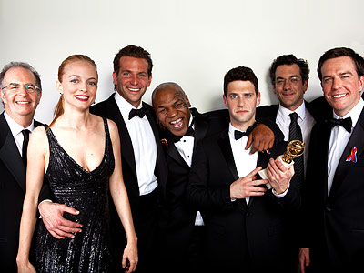 Hangover Cast - Golden Globes Winners Portraits - Golden Globes 2010 ...