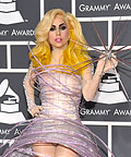 Lady Gaga wearing Giorgio Armani