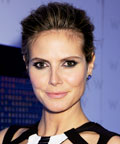 Heidi Klum-New York City Fashion Week-mascara-makeup