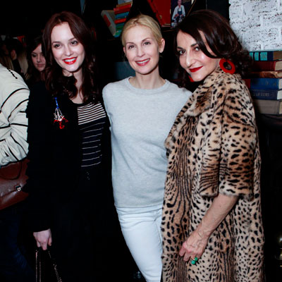 Parties - Leighton Meester, Kelly Rutherford and Nathalie Rykiel - Sonia Rykiel Pour H&M Collection Preview