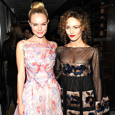 Parties: Kate Bosworth and Vanessa Paradis - Chanel Rouge Coco dinner