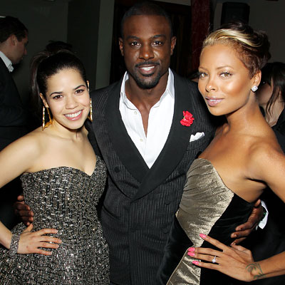 Parties - America Ferrera, Lance Gross and Eva Marcille - Premiere of Our American Wedding