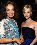 Diane Von Furstenberg and Reese Witherspoon  - Vital Voices 2010 Global Leadership Awards - Washington, DC