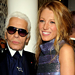 Karl Lagerfeld and Blake Lively at the Chanel Soho Party in New York City