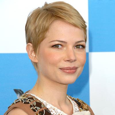 Michelle Williams, transformation, star beauty, star hair