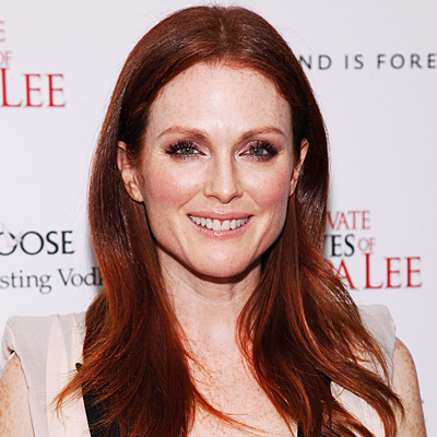 Julianne Moore Transformation hair and makeup