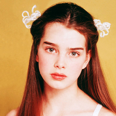 Brooke Shields Transformation Pretty Baby celebrity hair 