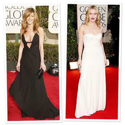 jennifer aniston - kate winslet - golden globes