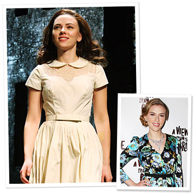 Scar Jo's Stunning Broadway Debut