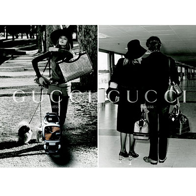 Gucci Ads Feature Sixties Icons Courtesy of Gucci