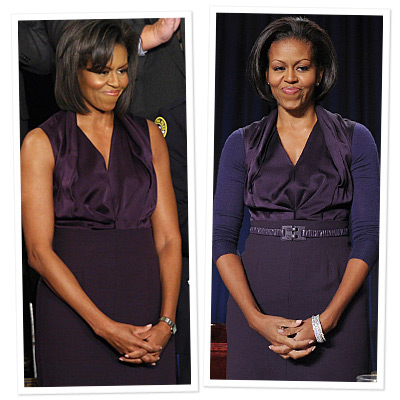 Wear a Cardigan Under Your Dress!
