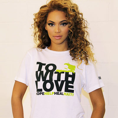 Beyonce Partners With the Fashion Industry to Help Haiti
