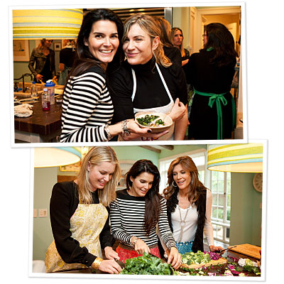 Angie Harmon and Rebecca Romijn