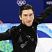 Evan Lysacek Skates in Vera Wang