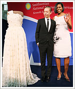 Michelle Obama Bids Farewell to Inaugural Gown