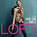 Chanel Iman and Behati Prinsloo Pose For LOFT's Fall Catalogue 