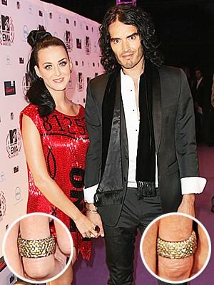 Katy Perry Russell Brand 39s Wedding Rings InStylecom What 39s Right Now