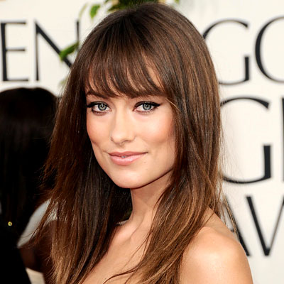 red hair color virtual makeover
 on Olivia Wilde - Bangs - Get Hollywood Hair - Hair - InStyle