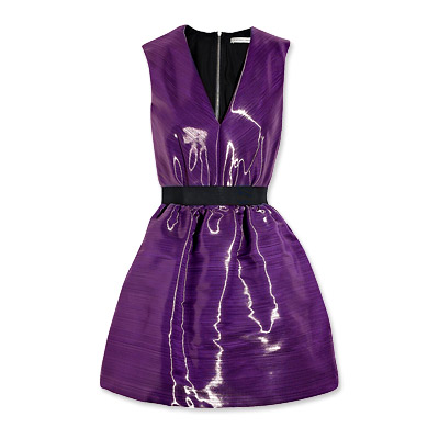 Victoria Beckham Satin-Crepe Bell Dress