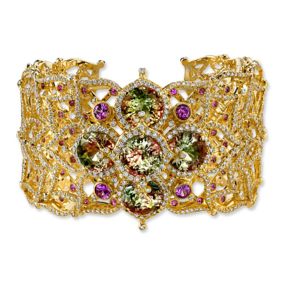Erica Courtney Lotus Cuff