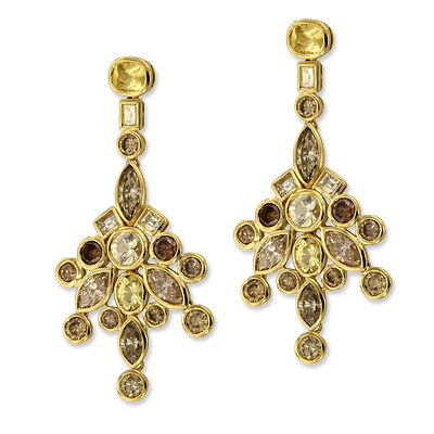 Yael Diamond and Sapphire Chandeliers