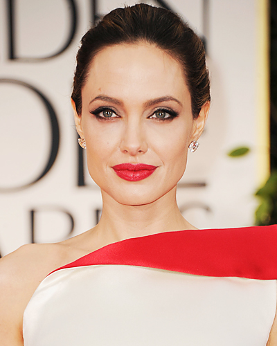 Best Red Lips Angelina Jolie Frazer Harrison Getty Images Print Twitter