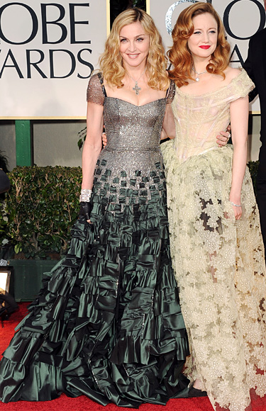 Madonna - Andrea Riseborough - Golden Globes