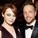 Emma Stone and Ariel Foxman