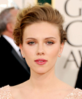 Scarlett Johansson - hair - 2011 Golden Globes Awards
