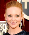 Jayma Mays - Green eye shadow - Daily Beauty Tip