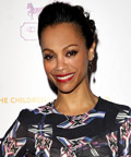 Zoe Saldana - Children's Defense Fund - nails