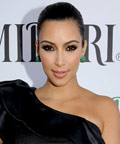 Kim Kardashian - Midori Melon lunch - nail polish