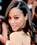 Zoe Saldana - hair - Cannes