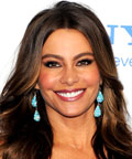 Sofia Vergara - eye lashes - Smurfs premiere