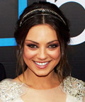 Mila Kunis - ponytail - headband - Friends with Benefits