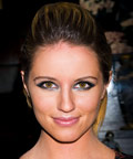 Dianna Agron - Smoky Eye Makeup - Daily Beauty Tip