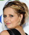 Sarah Michelle Gellar - braids - TCA party