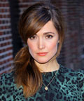 hair - Rose Byrne - David Letterman
