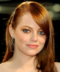 Emma Stone - eyes - eyeshadow - copper eyeshadow - Germany - The Help