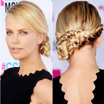 Amazing Wedding Updos At Every Angle Charlize Theron