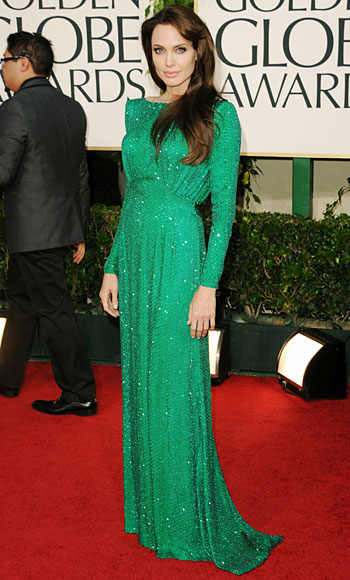 Golden Globes - Angelina Jolie - Versace