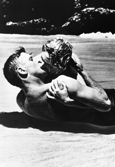 Iconic Kisses - From Here to Eternity - Beach Kiss