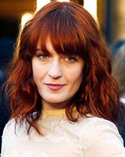 Florence Welch Our Favorite Redheads Red Hair Jeff Vespa Getty Images