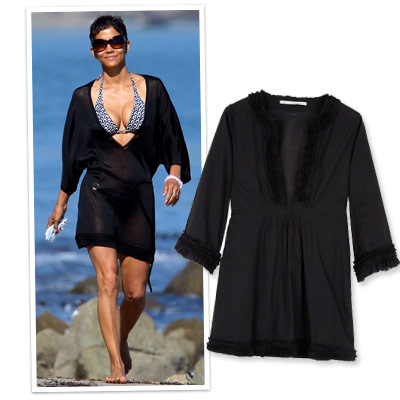 halle berry - beach cover ups - any hindmarch
