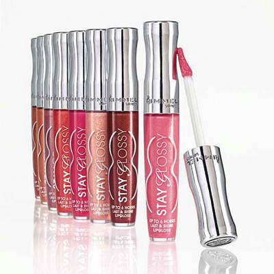 Rimmel London Stay Glossy 6-Hour Lip Gloss - Lipgloss - Melt-Proof Makeup Must-Haves