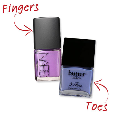 April Foreman - Complementary Tones - Cute Nail Polish Combos for Your Fingers and Toes