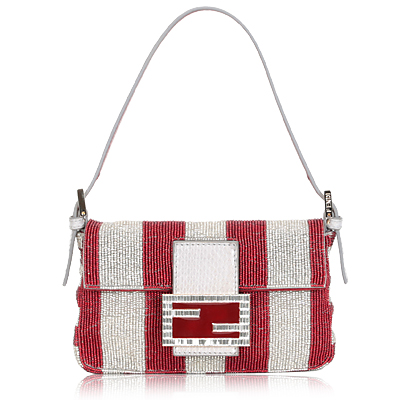 Fan di Fendi beaded baguette  