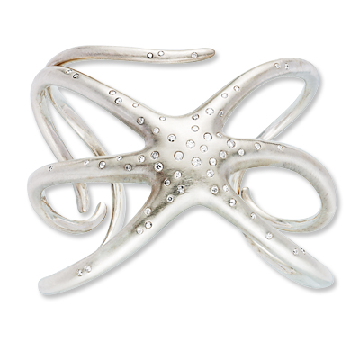 India Hicks Diamond Starfish Cuff